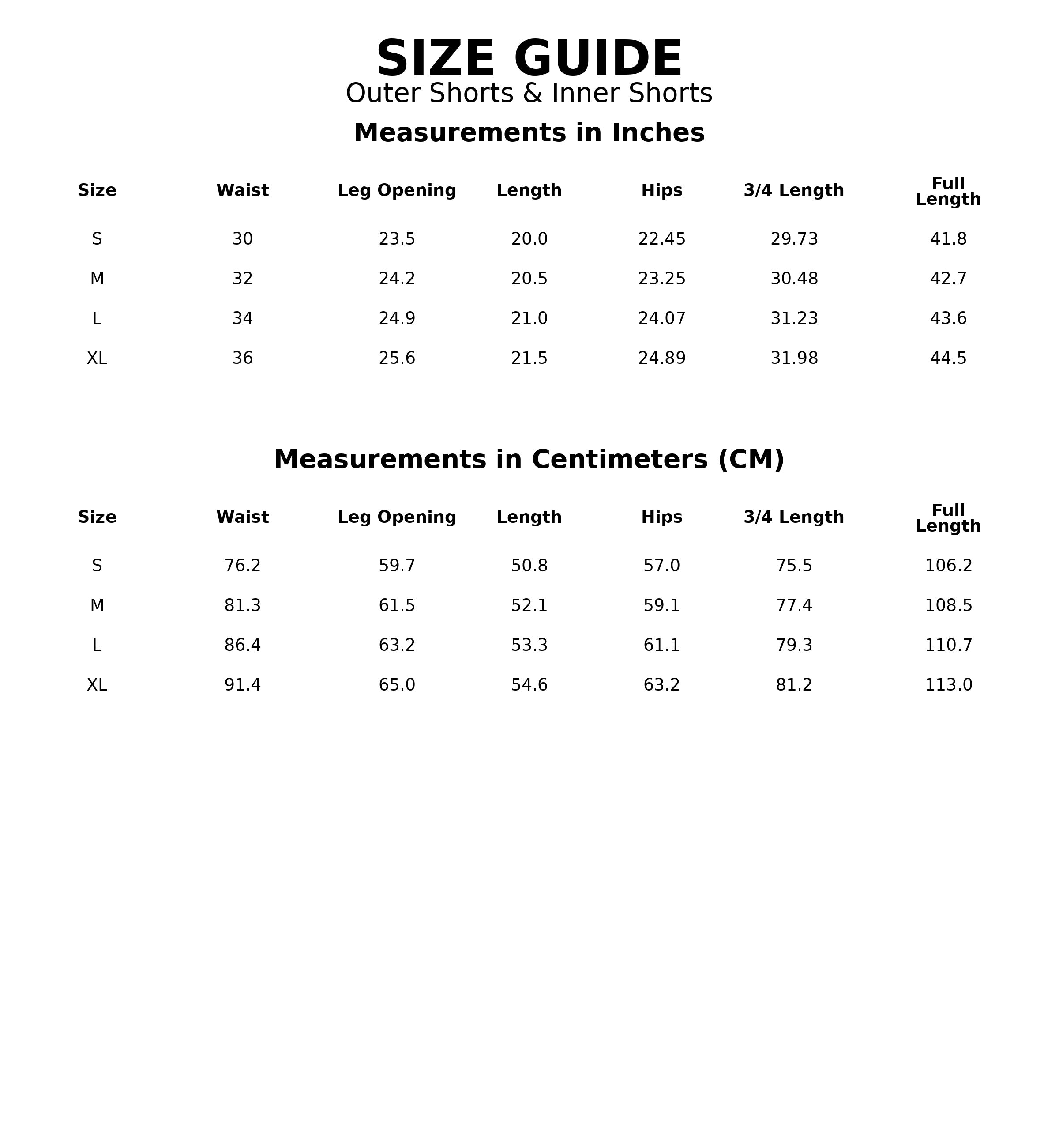 2-in-1 Performance Shorts -  3/4 Inner Legging